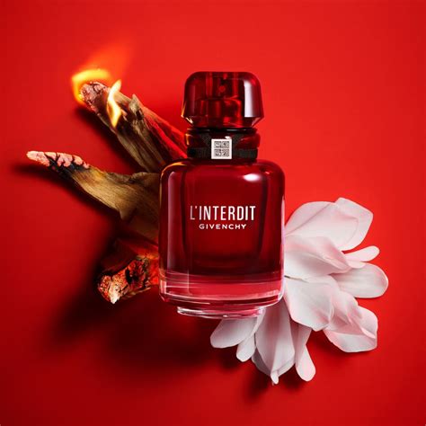 givenchy l'interdit rouge ultime 80 ml|givenchy l'interdit rouge 80 ml.